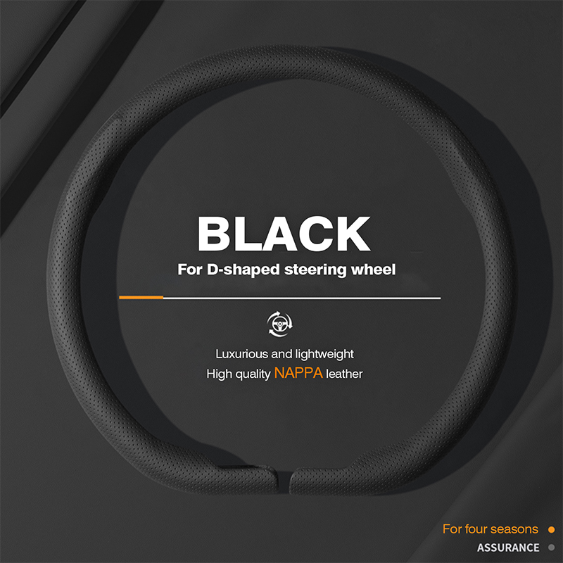 Car Steering Wheel Cover Anti Slip Breathable - Compatible with Cupra Tavascan Car Steering