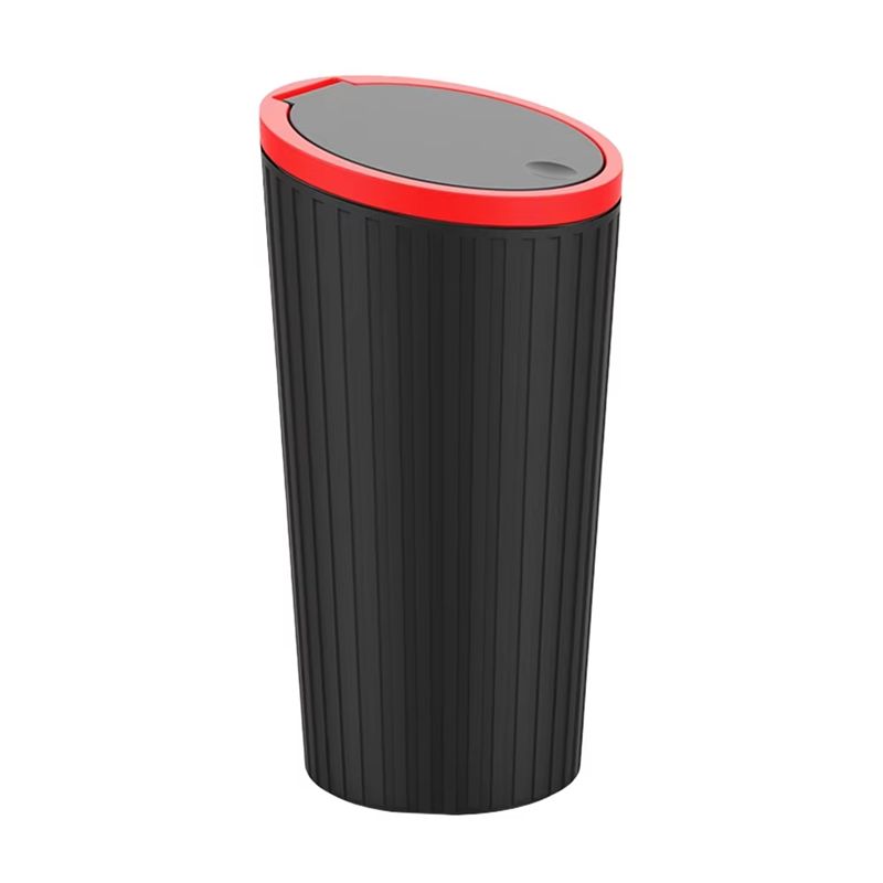 Waterproof Car Trash Can With Lid - A60E-Press Type Car Trash Can With