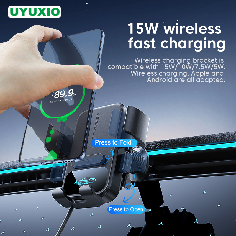 Magnetic Phone Holder For Car Vent - UYUXIO Air Vent Car Mount Phone