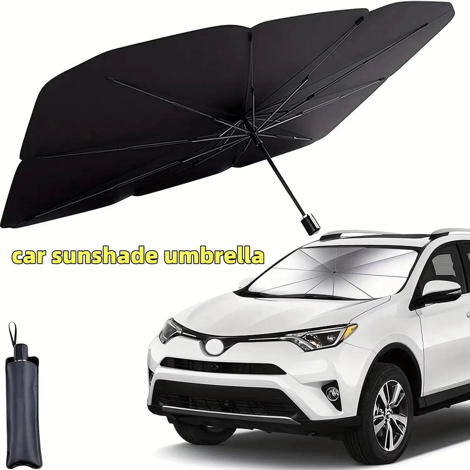 Car Sunshade Windshield Umbrella Foldable - Multi Purpose Convenient Foldable Car Windshield