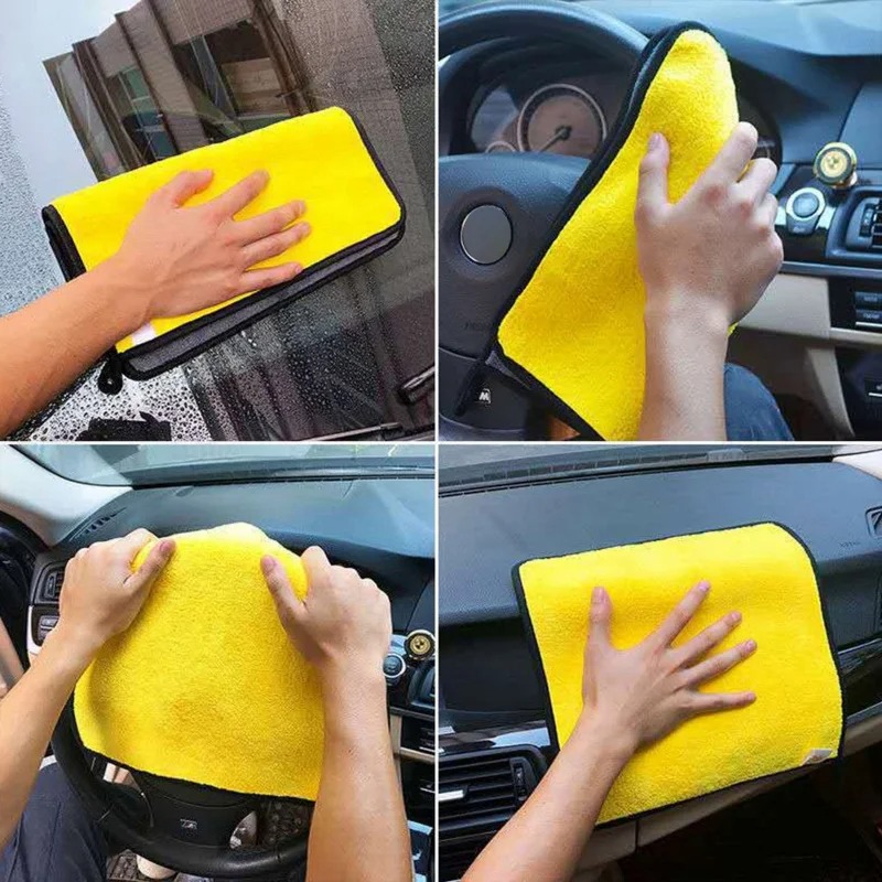 1/20pcs Car Cleaning Microfibe - Microfiber Car Drying Towel Super Absorbent review and price