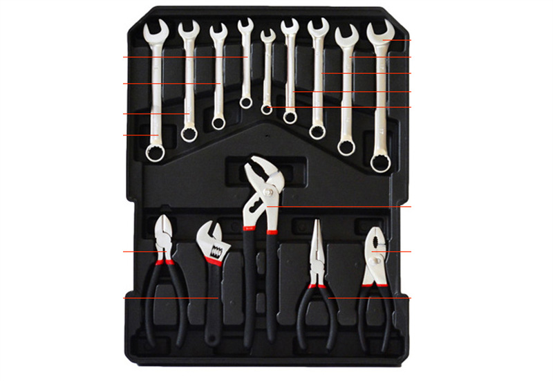 186 Pieces Aluminum Case Troll - Auto Repair Tools review and price