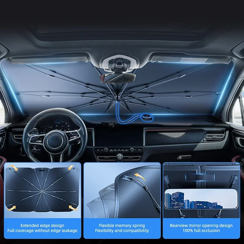 Car Windshield Sunshade Foldab - Car Sunshade Windshield Umbrella Foldable review and price