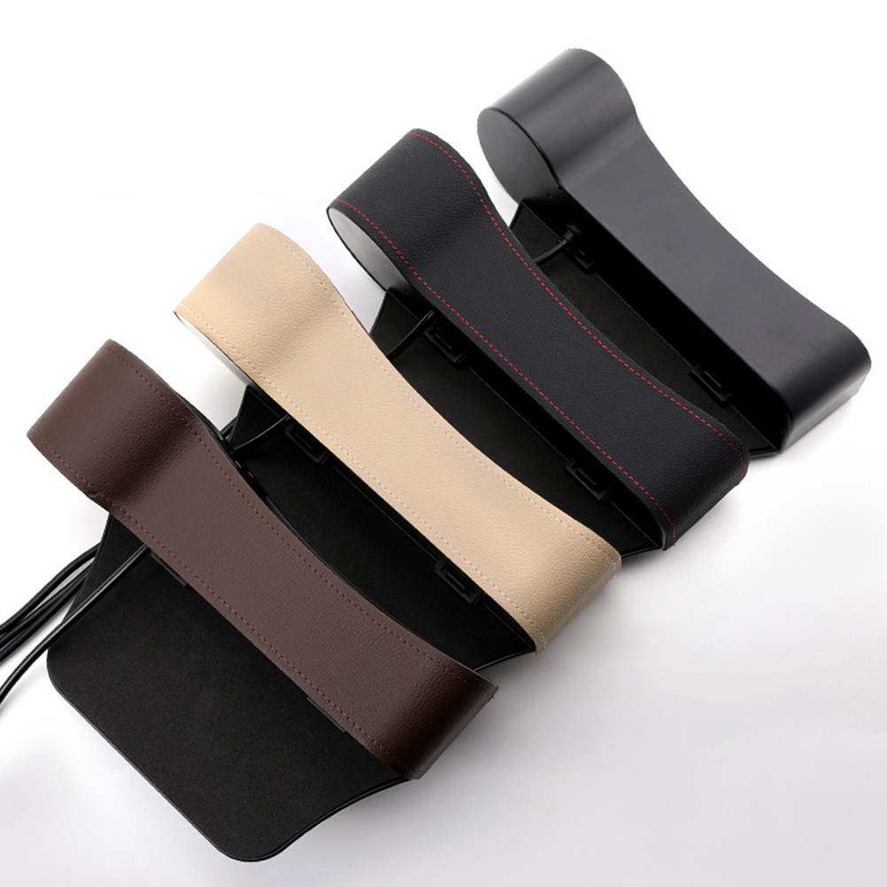 Car Seat Gap Storage Box Black - Seat Gap Filler Organizer With Usb Charger review and price