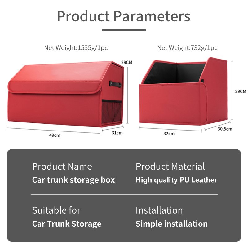 For Porsche Cayenne Macan Pana - Car Trunk Organizer Foldable Storage Box review and price