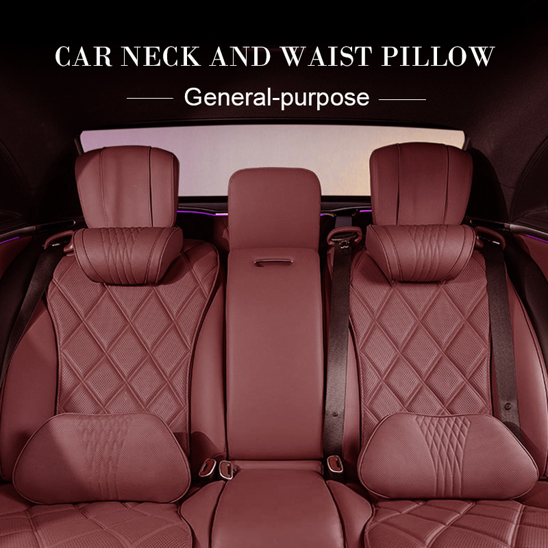 Vtear Universal Car Neck Lumba - Memory Foam Car Neck Pillow Lumbar Support review and price