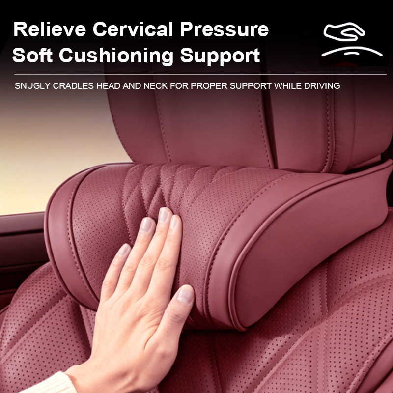 Vtear Universal Car Neck Lumba - Memory Foam Car Neck Pillow Lumbar Support review and price
