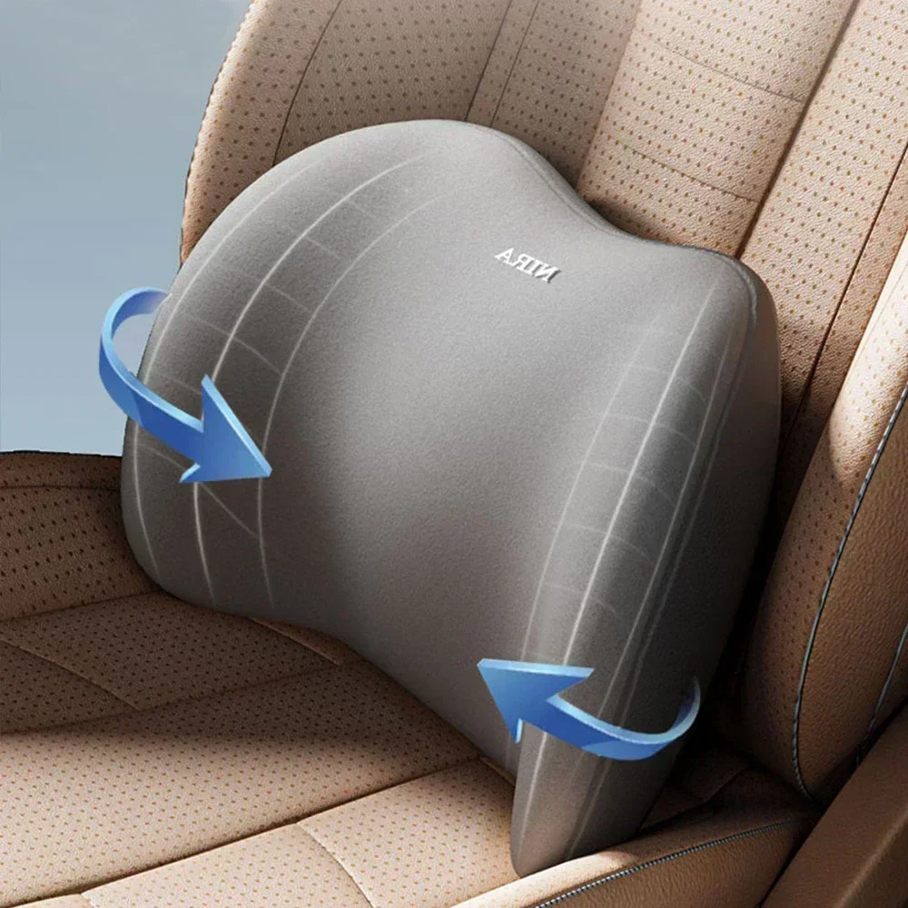 Car Neck Pillow Protector Memo - Memory Foam Car Neck Pillow Lumbar Support review and price