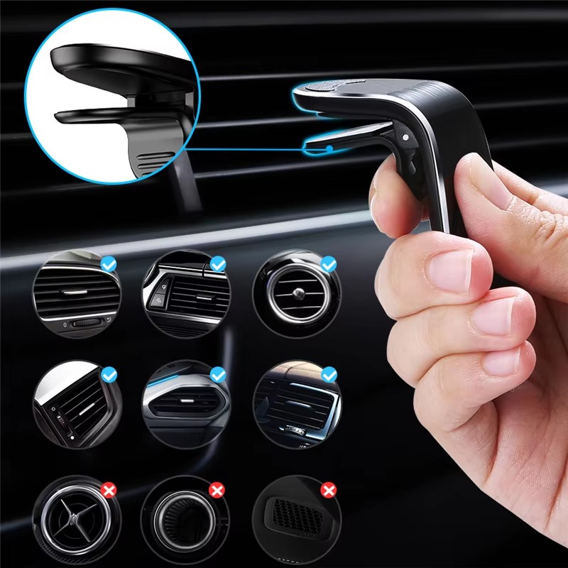 Magnetic Car Phone Holder Air  - Magnetic Phone Holder For Car Vent review and price