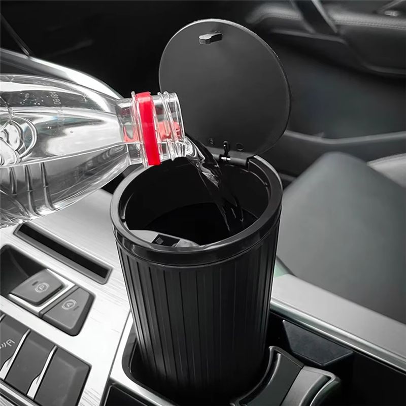 A60E-Press Type Car Trash Can  - Waterproof Car Trash Can With Lid review and price