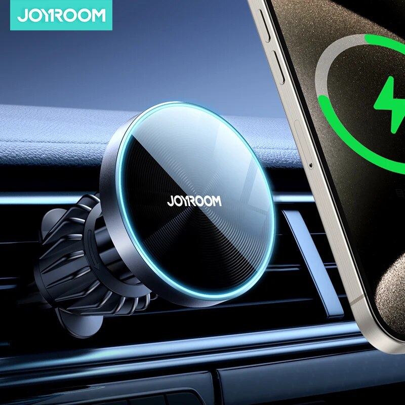 Joyroom Magnetic Car Phone Mou - Wireless Car Charger Mount Fast Charging review and price