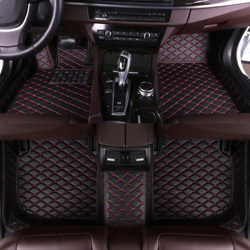 Original Car TPE Floor Mats Fo - Car Floor Mats Universal Waterproof Leather review and price
