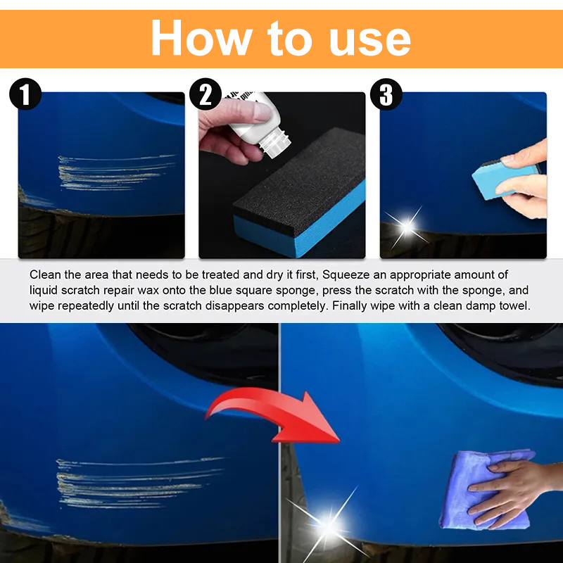 Car Scratch Remover Paint Care - Car Scratch Repair Polishing Wax Paste review and price
