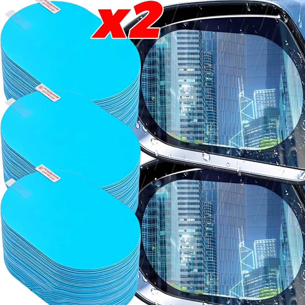 2/1pcs Universal Anti-Fog Anti - Anti Glare Car Rearview Mirror Film review and price