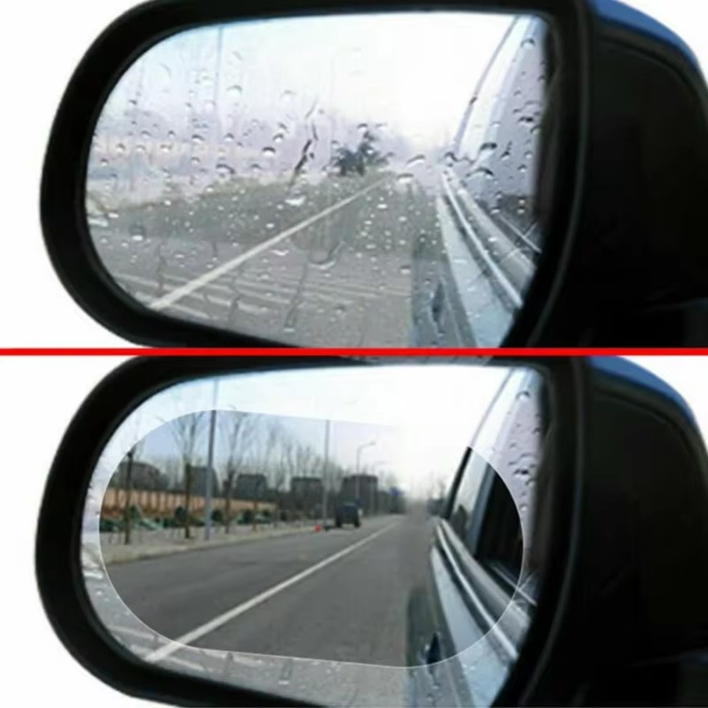 2/1pcs Universal Anti-Fog Anti - Anti Glare Car Rearview Mirror Film review and price