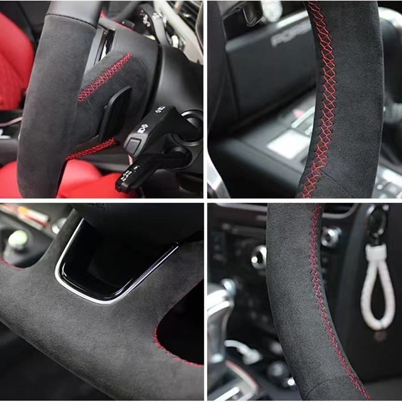 Customized Car Steering Wheel  - Car Steering Wheel Cover Anti Slip Breathable review and price