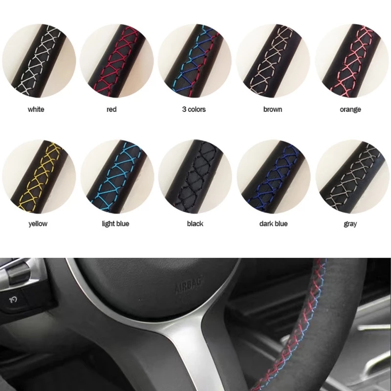 Customized Car Steering Wheel  - Car Steering Wheel Cover Anti Slip Breathable review and price