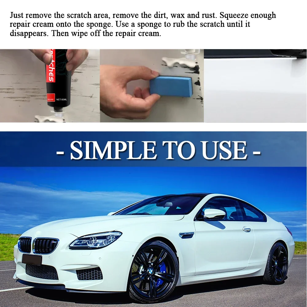 Car Scratch Polishing Paste Pa - Car Scratch Repair Polishing Wax Paste review and price