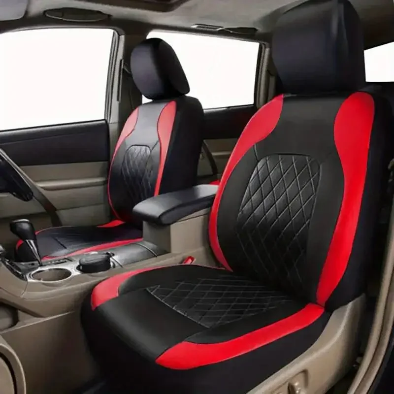 Universal Faux Leather Car Sea - Leather Car Seat Covers Full Set Universal review and price