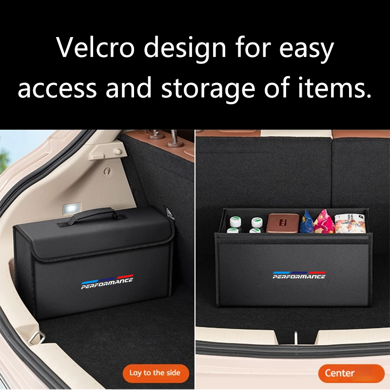 Car Leather Trunk Organizer Fo - Car Trunk Organizer Foldable Storage Box review and price