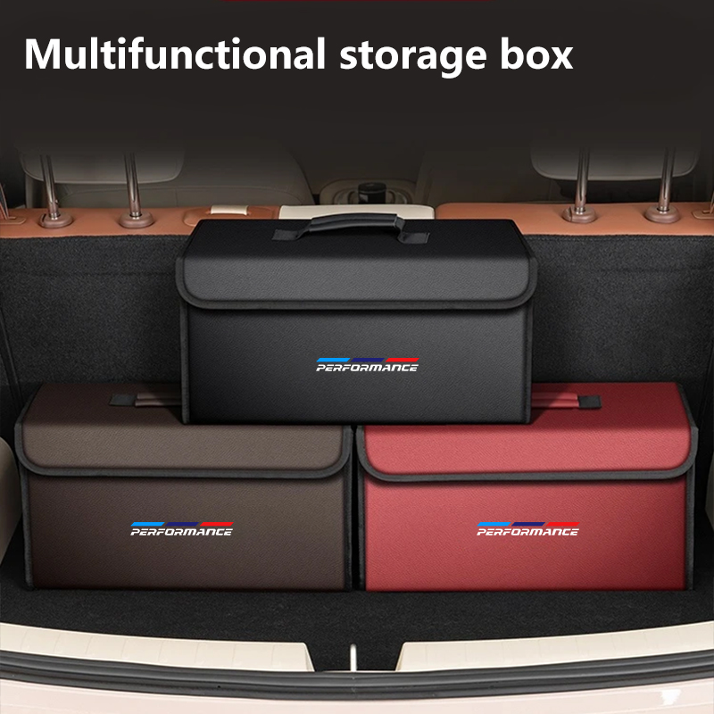 Car Leather Trunk Organizer Fo - Car Trunk Organizer Foldable Storage Box review and price