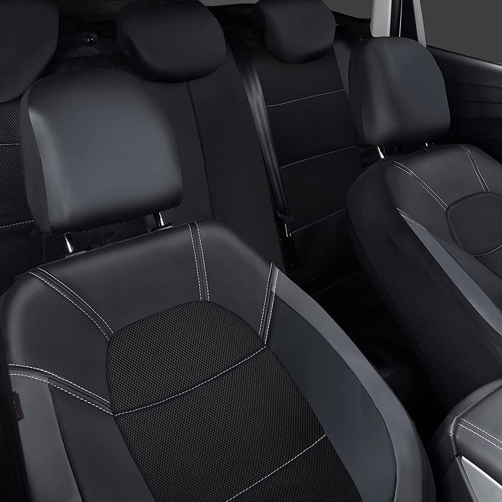 9 Pieces/set Car Seat Cover Ca - Leather Car Seat Covers Full Set Universal review and price