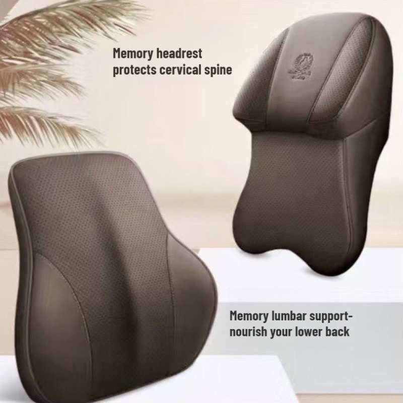 New Universal Minimalist All S - Memory Foam Car Neck Pillow Lumbar Support review and price