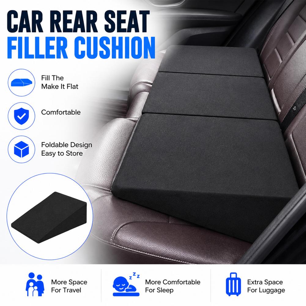 Car Seat Leveling Pad Memory F - Memory Foam Car Neck Pillow Lumbar Support review and price