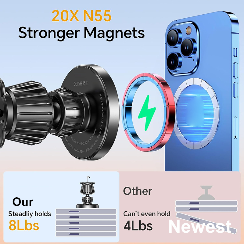 UYUXIO 15W Fast Charging Magne - Wireless Car Charger Mount Fast Charging review and price