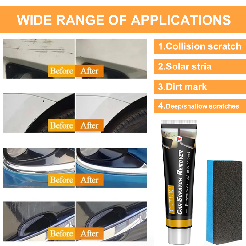 Car Scratch Remover Paint Care - Car Scratch Repair Polishing Wax Paste review and price
