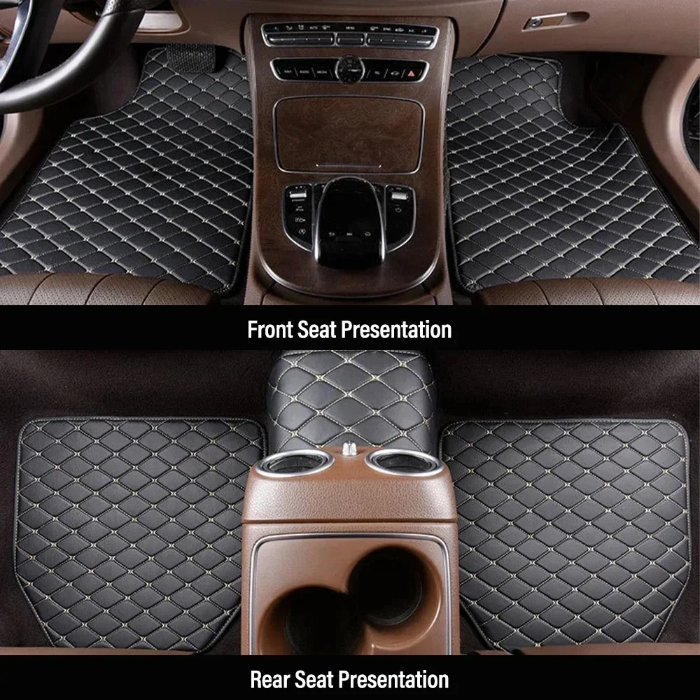 Car Floor Mats 4PCS Universal  - Car Floor Mats Universal Waterproof Leather review and price
