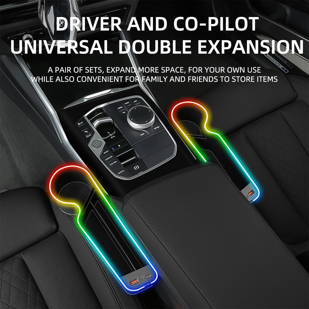 Car Seat Gap Filler Cup Holder - Seat Gap Filler Organizer With Usb Charger review and price