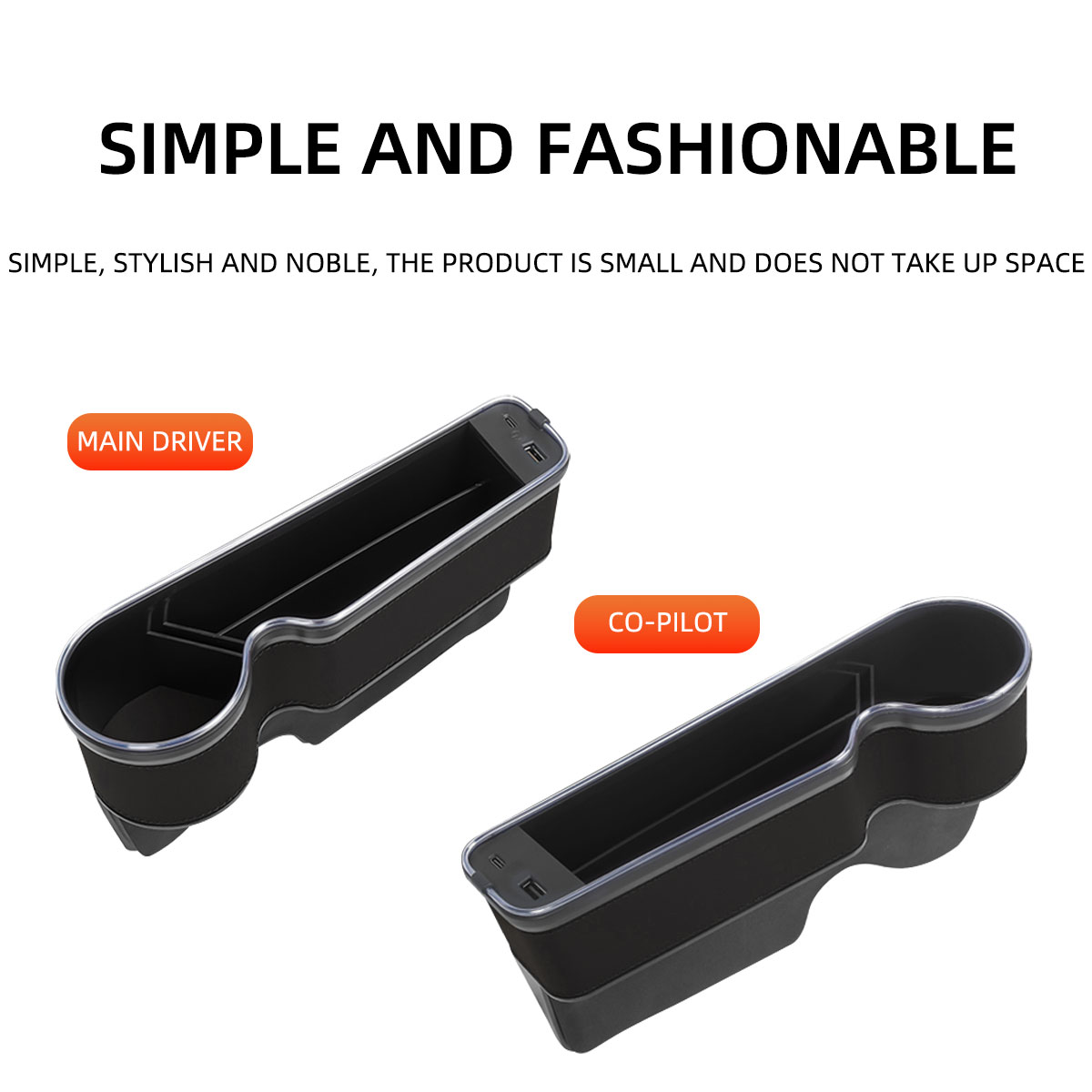 Car Seat Gap Filler Cup Holder - Seat Gap Filler Organizer With Usb Charger review and price