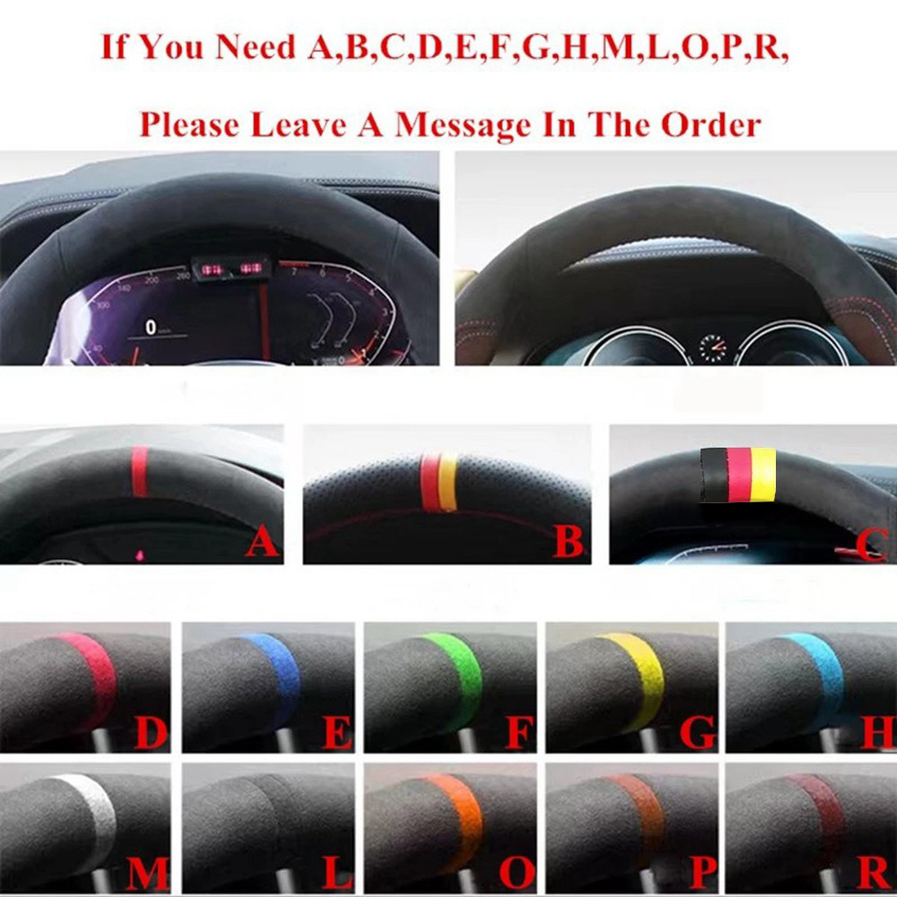 Anti-Slip Car Accessories Blac - Car Steering Wheel Cover Anti Slip Breathable review and price
