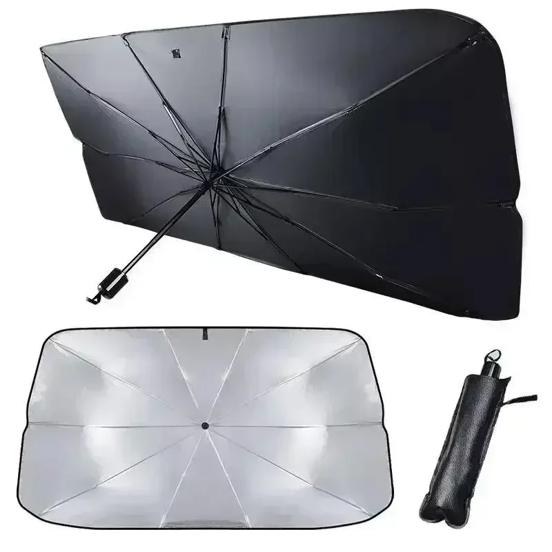 Multi Purpose Convenient Folda - Car Sunshade Windshield Umbrella Foldable review and price