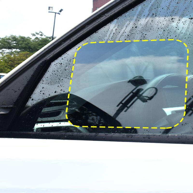 4Pcs Anti Fog Glare Rainproof  - Anti Glare Car Rearview Mirror Film review and price