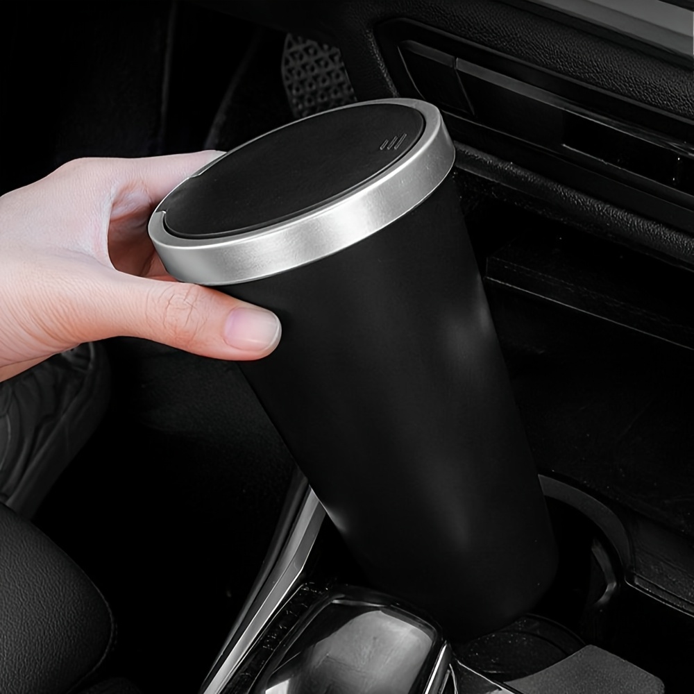 Compact Leakproof Mini Car Tra - Waterproof Car Trash Can With Lid review and price