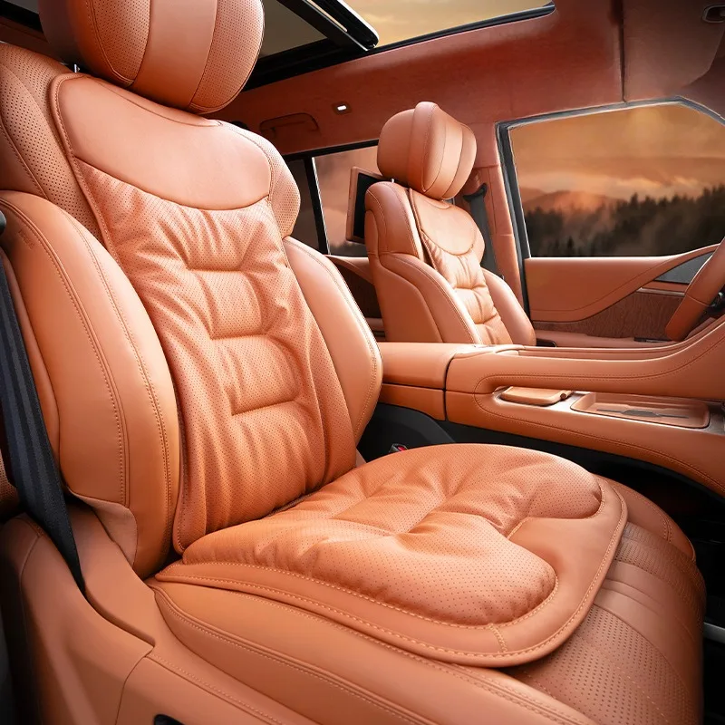 Universal Nappa Leather Soft C - Leather Car Seat Covers Full Set Universal review and price