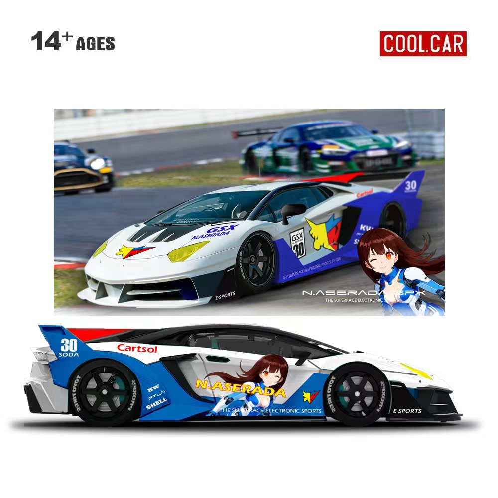 Cool Car 1:64 GTEVO Superrace  - Car Electronics review and price