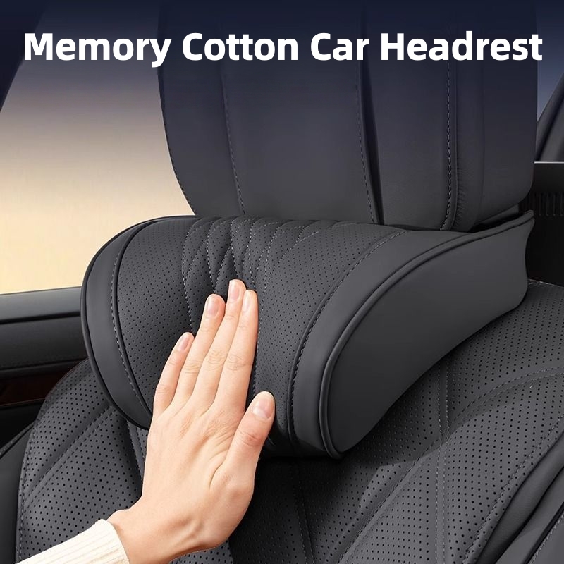 Luxurious Memory Foam Car Head - Memory Foam Car Neck Pillow Lumbar Support review and price