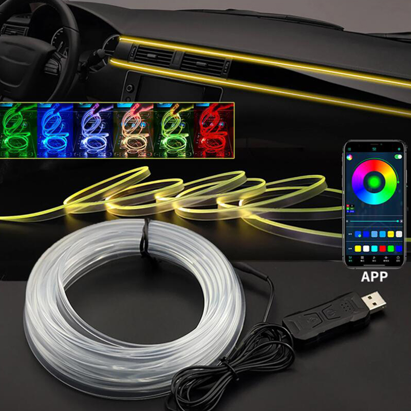 Car Interior Atmosphere Light  - Led Ambient Interior Car Lights App Control review and price