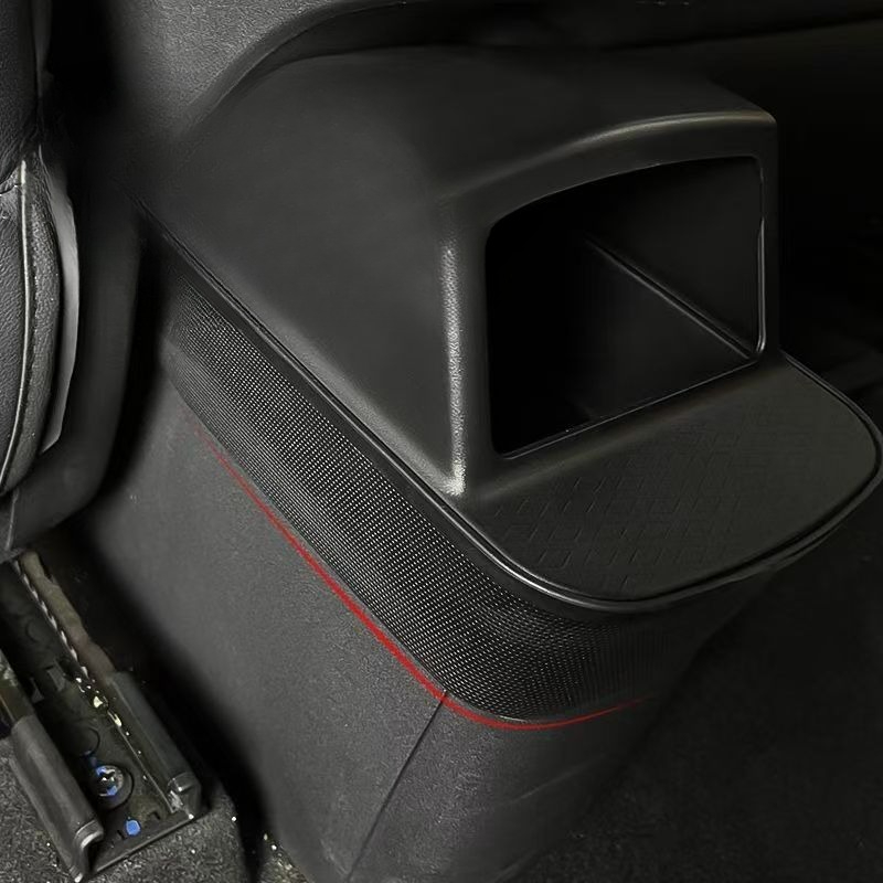 Silicone Rear Storage Box for  - Waterproof Car Trash Can With Lid review and price
