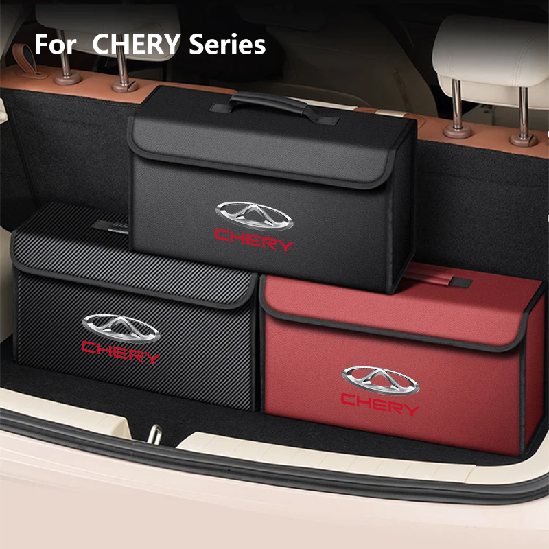 Car Leather Trunk Storage Box  - Car Trunk Organizer Foldable Storage Box review and price