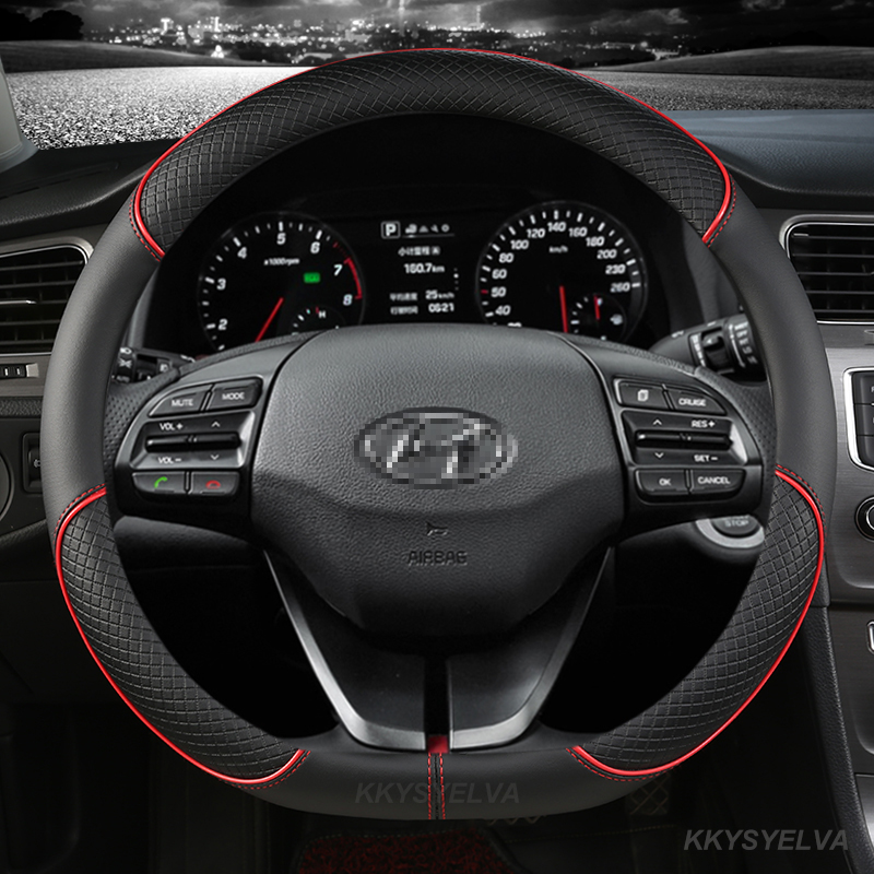 Microfiber Leather Car Steerin - Car Steering Wheel Cover Anti Slip Breathable review and price