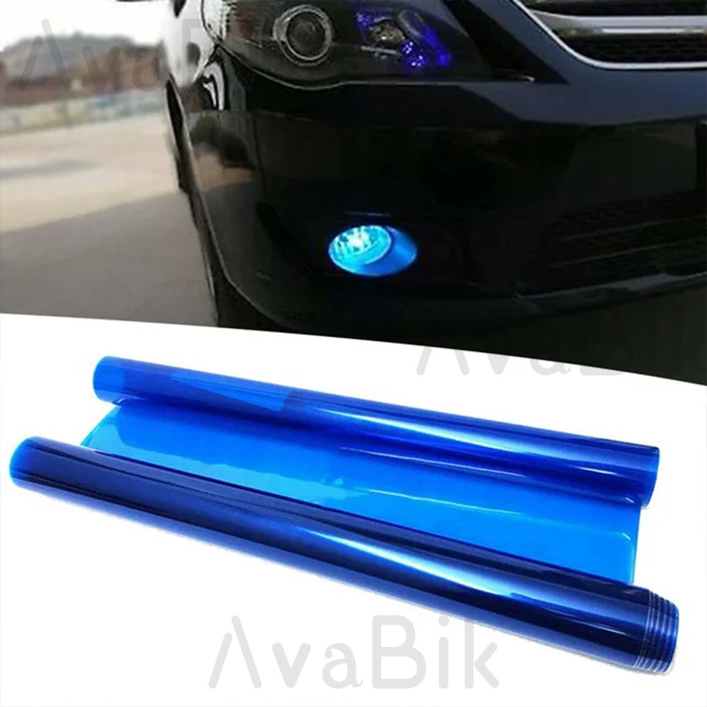 30CM Car Headlight Blue Tint F - Anti Glare Car Rearview Mirror Film review and price