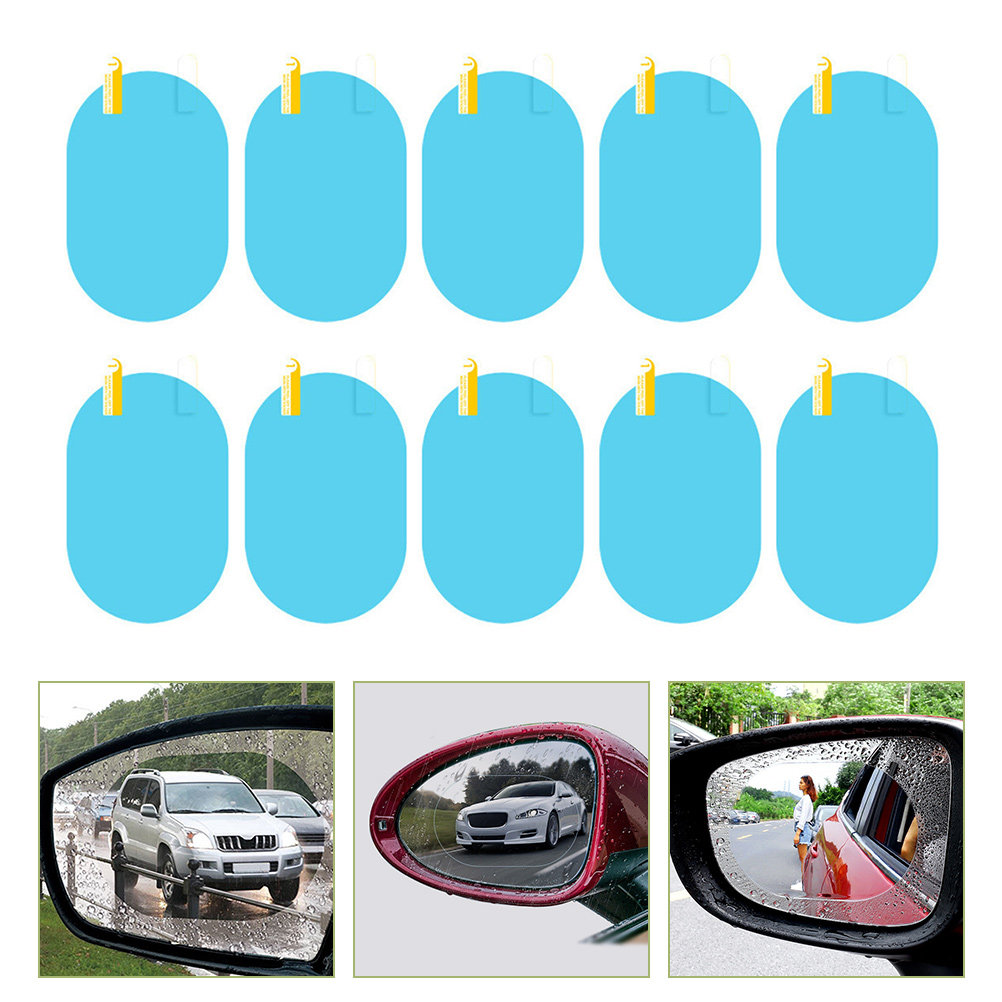 5Pairs Car Rearview Rainproof  - Anti Glare Car Rearview Mirror Film review and price
