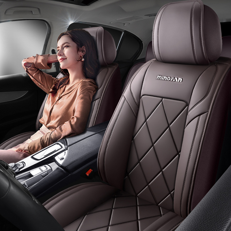 Universal Comfortable Full Lea - Leather Car Seat Covers Full Set Universal review and price