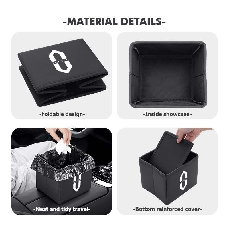 Car Trash Can Foldable Garbage - Waterproof Car Trash Can With Lid review and price