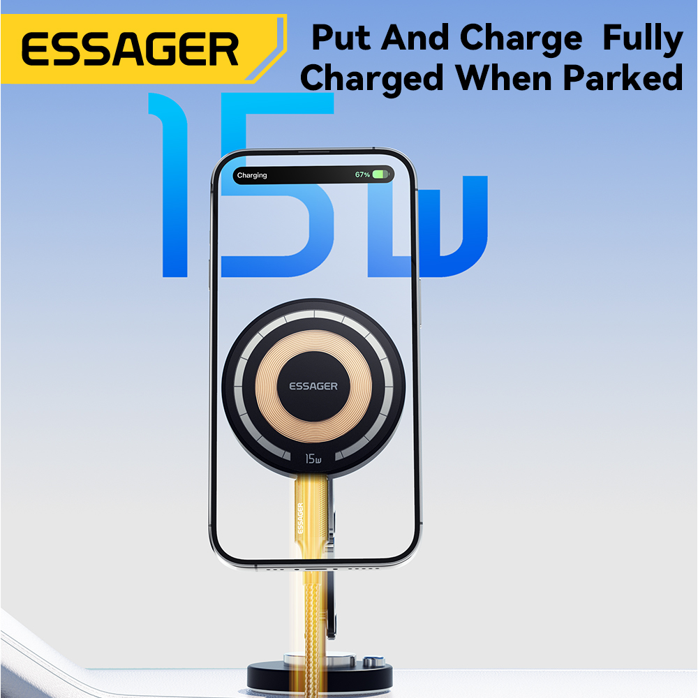 Essager Magnetic Wireless Char - Wireless Car Charger Mount Fast Charging review and price