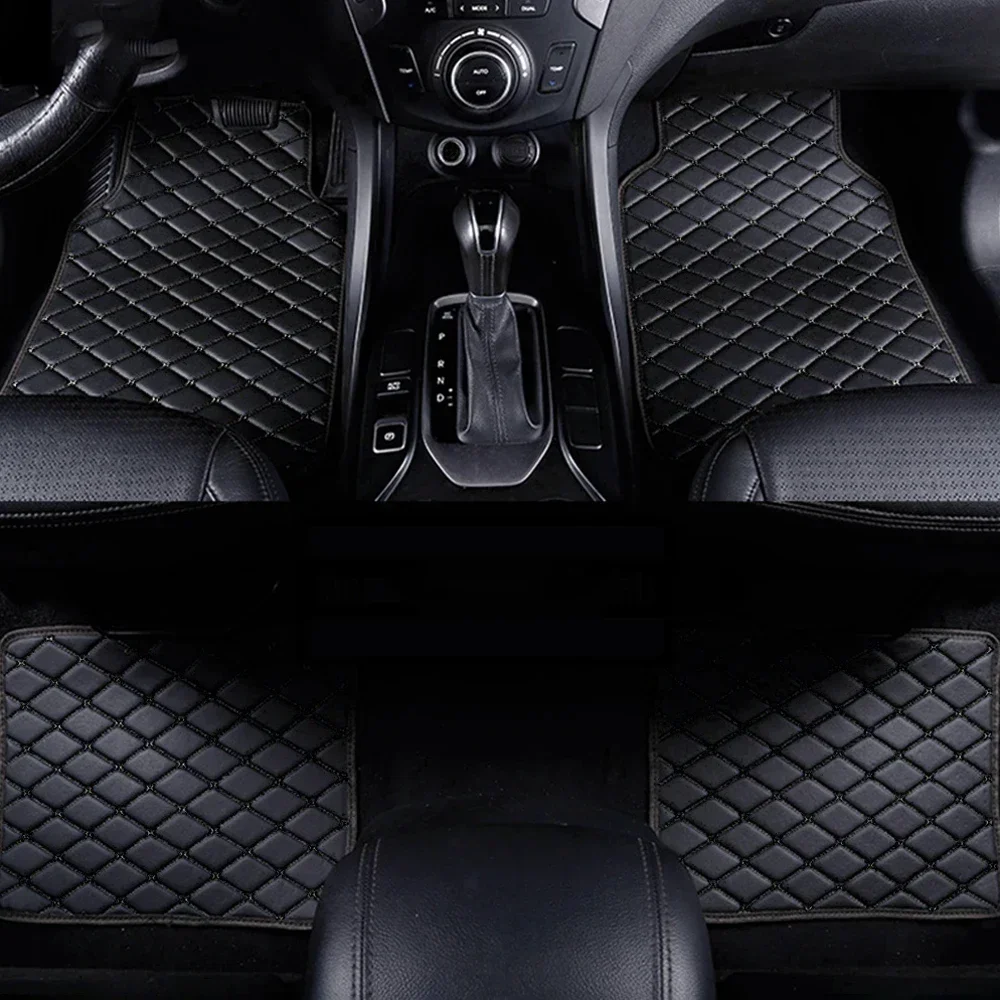 Car Floor Mats 4PCS Universal  - Car Floor Mats Universal Waterproof Leather review and price